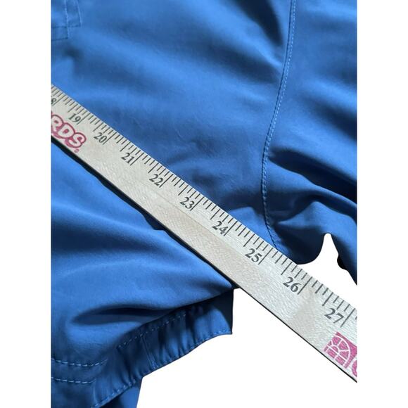 Gallery Coat Blue Button Front XL Check Measurement Photos 1X Night Out #36232 - Picture 8 of 9